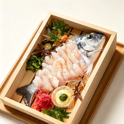 Frozen Sea Bream Sashimi-Grade Fish