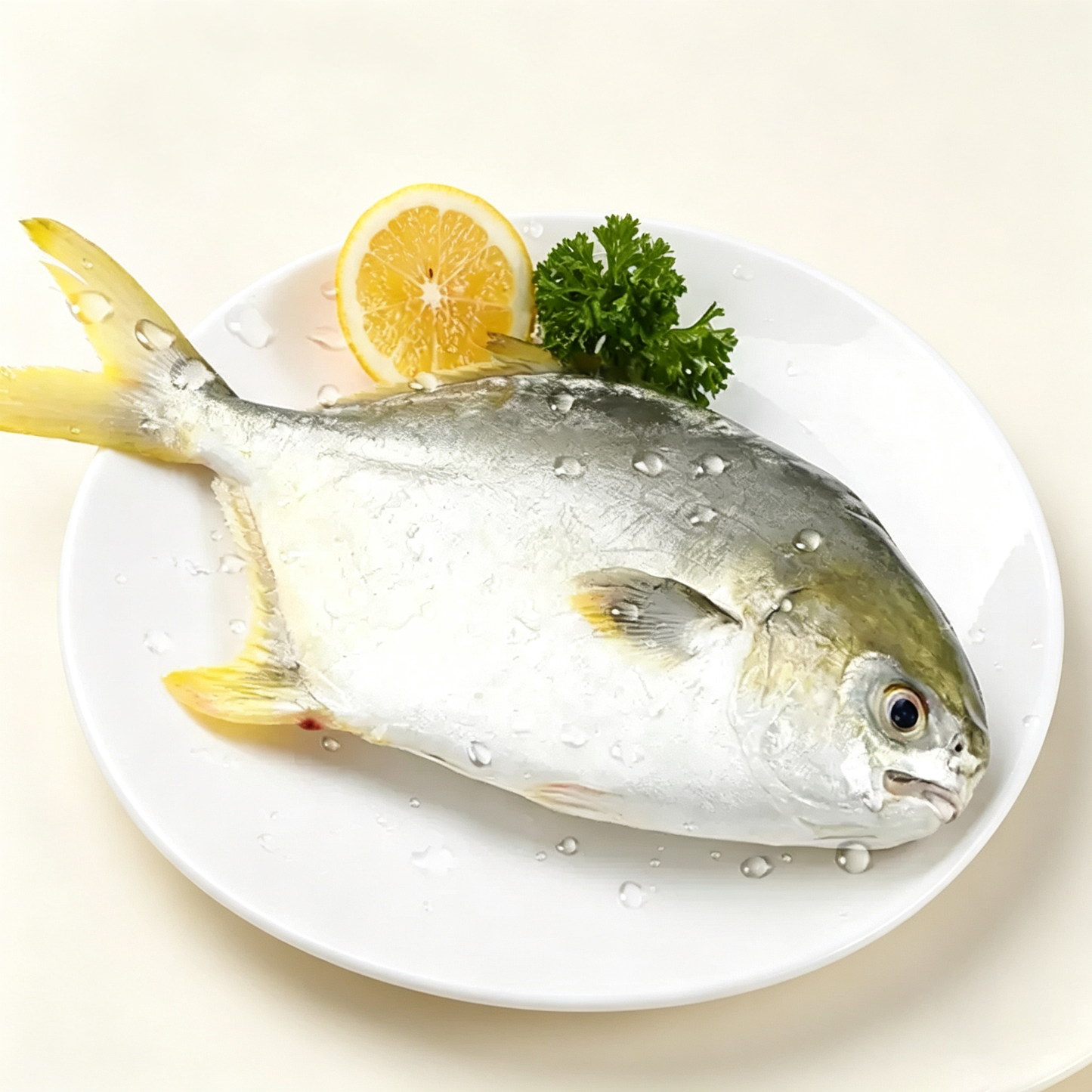 Large Frozen Golden Pomfret