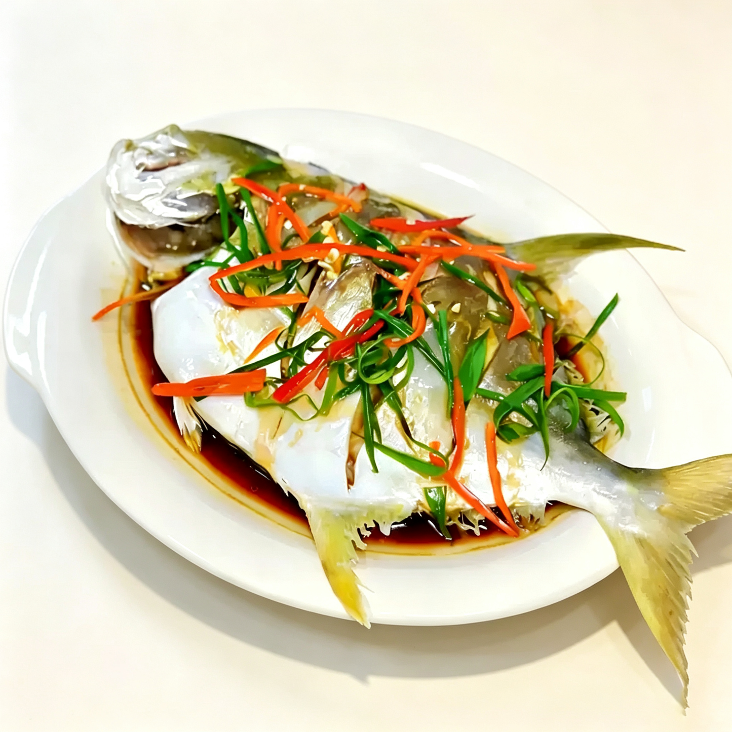 Large Frozen Golden Pomfret